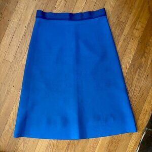 Tory Burch: Tory Sport Sky Blue Stretch Tech Knit A-Line Skirt Sz L